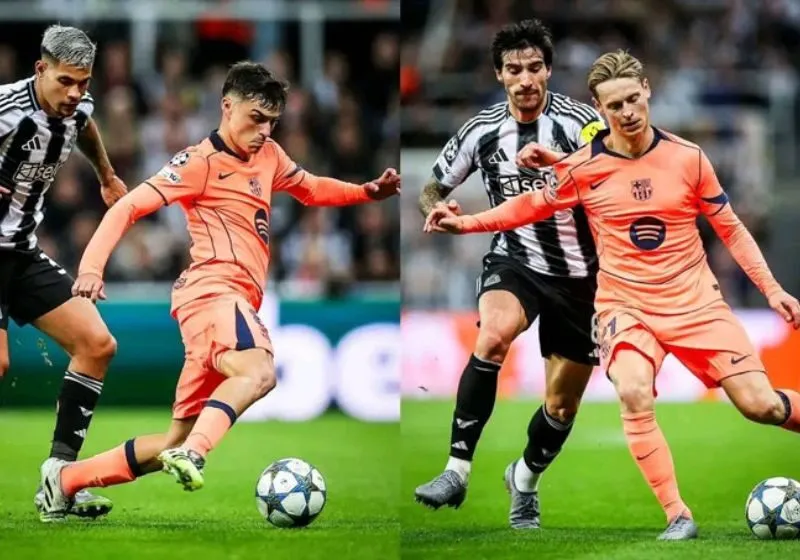Pedri tỏa sáng trong trận gặp Newcastle