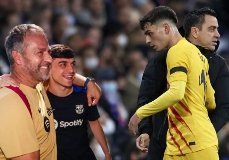 Pedri nói về HLV Hansi Flick